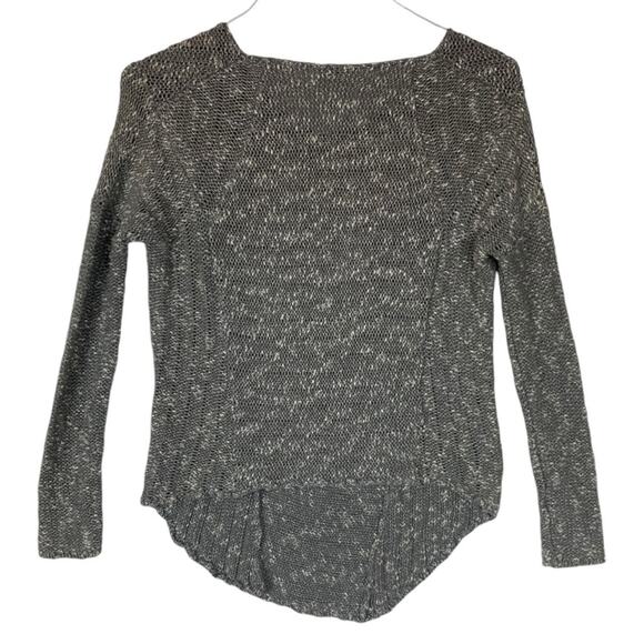 Helmut Lang women's extra small xs sweater caged boucle curved hem linen - Picture 5 of 11